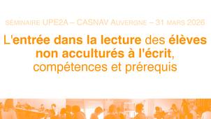 01 - Serve MEVREL - L'entrée dans la lecture des élèves non acculturés à l'écrit