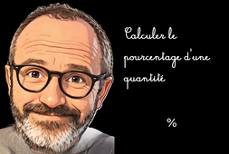 Calculer le pourcentage d'une quantité (Avec le Quizz)