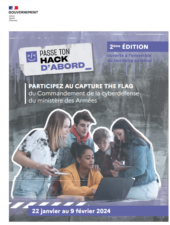 Headband Challenge CTF Cyber lycéen Passe ton hack d'abord_