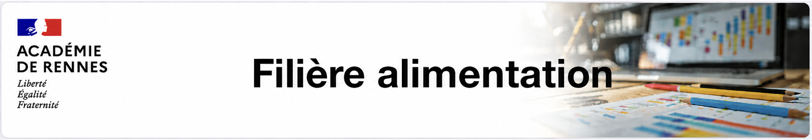 Bannière FILIÈRE ALIMENTATION