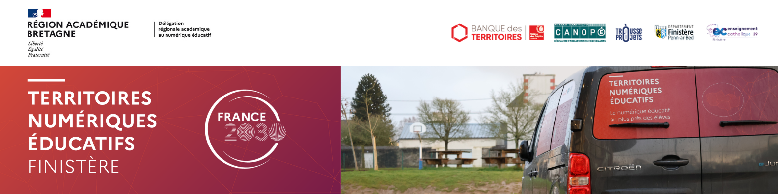 Bannière Territoire numérique éducatif 29