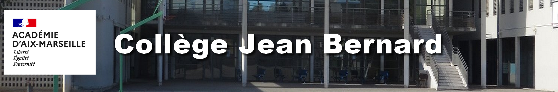 Bannière Provence-Alpes-Côte d'Azur - Collège Jean Bernard - Salon de Provence