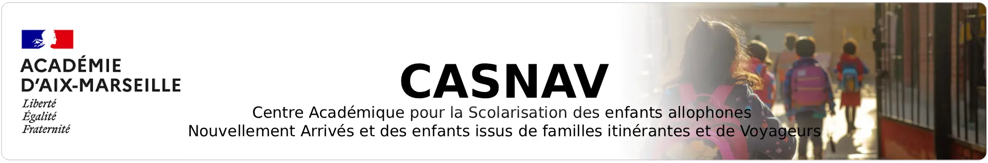Bannière CASNAV - Académie d'Aix-Marseille