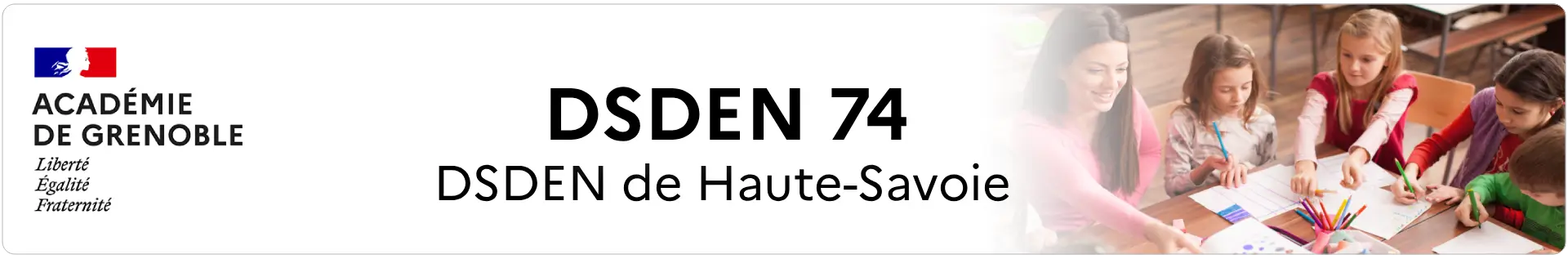 Bannière DSDEN 74
