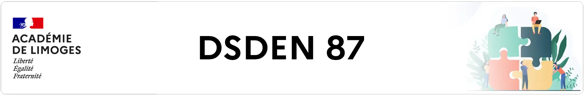 Bannière DSDEN 87
