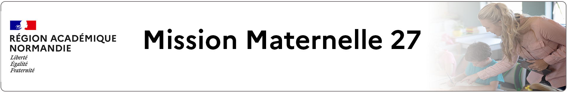 Bannière Mission maternelle 27