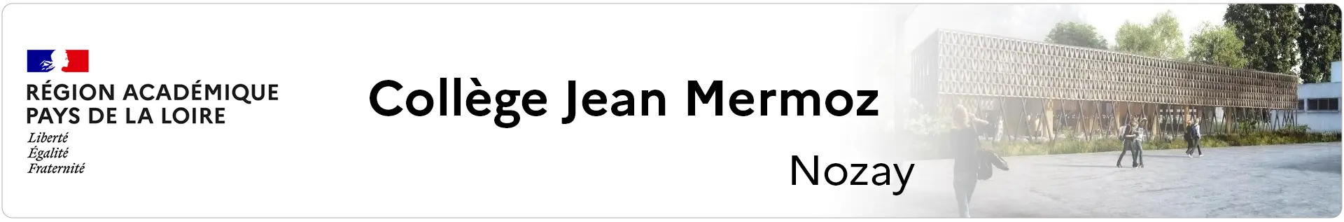 Bannière Pays de la Loire - Collège Jean Mermoz - Nozay