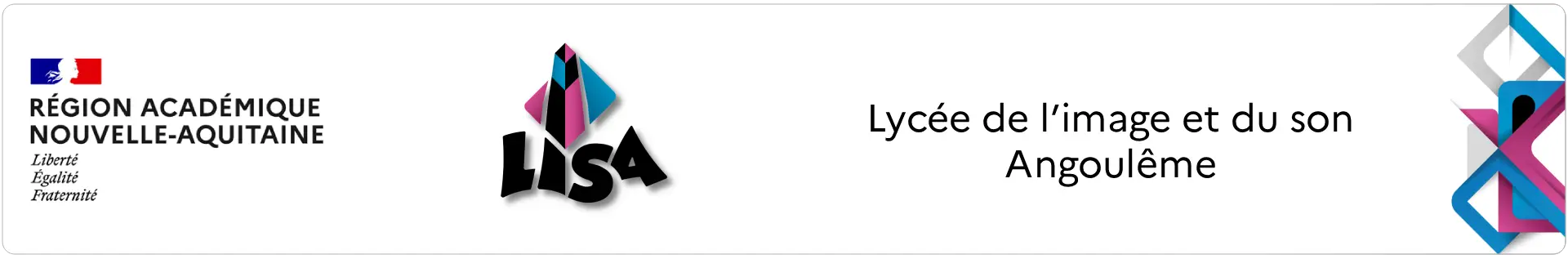 Bannière Nouvelle Aquitaine - LISA - Angoulême