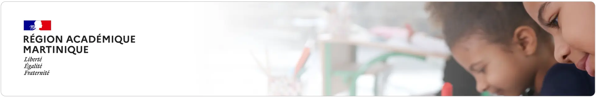 Bannière Région académique Martinique