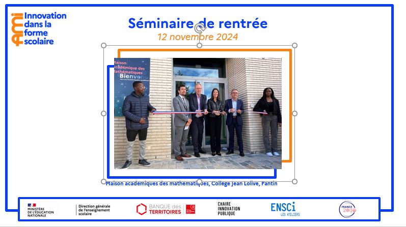 Bannière 2024 Séminaire de rentrée