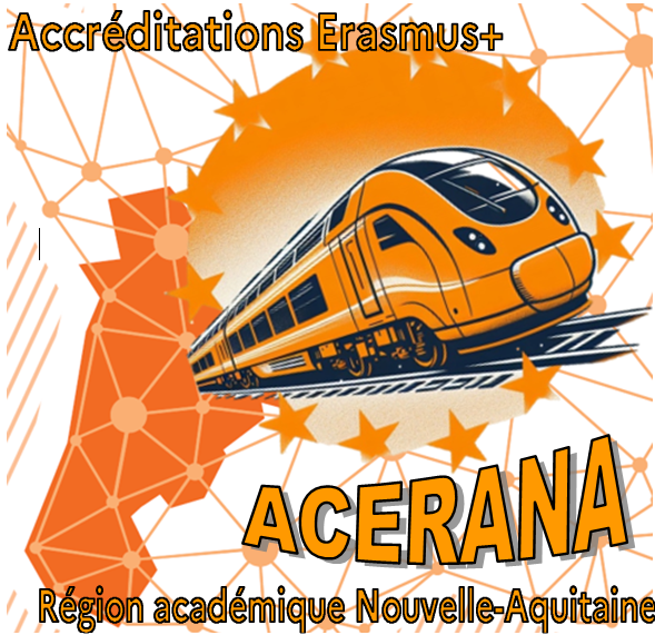 Bannière ACERANA - accréditations Erasmus+ régionale